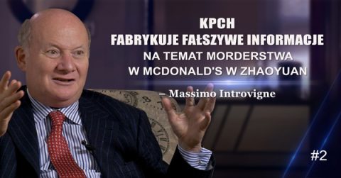 KPCh fabrykuje fałszywe informacje na temat morderstwa w McDonald's w Zhaoyuan – Massimo Introvigne